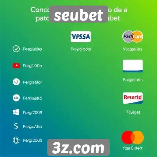 Métodos de pagamento aceitos no seubet